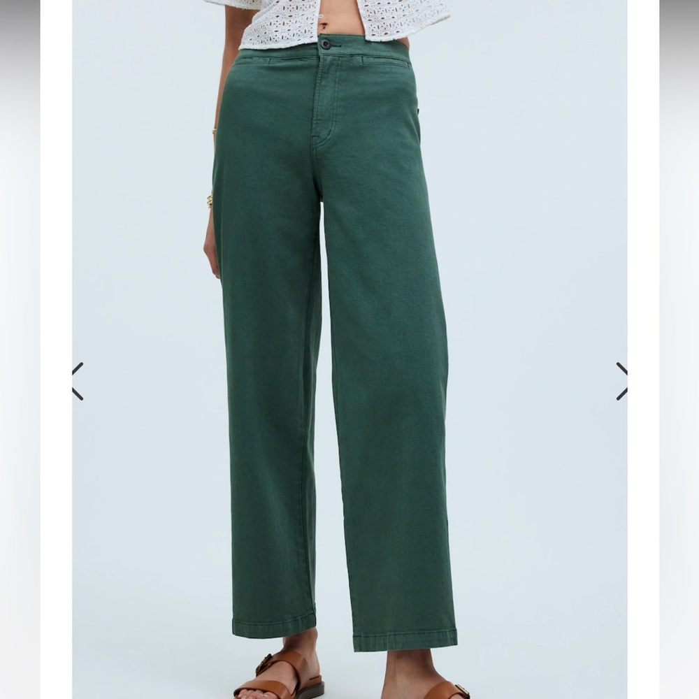 Madewell petite Emmett Wide Leg Crop 27p in Forrest grove only worn twice